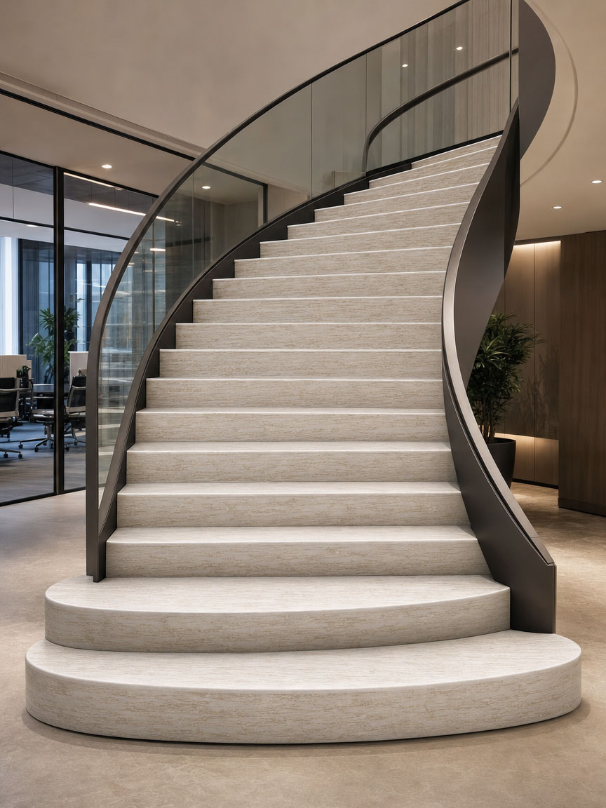 krearte carrara aurion full-body merdiven kaplama